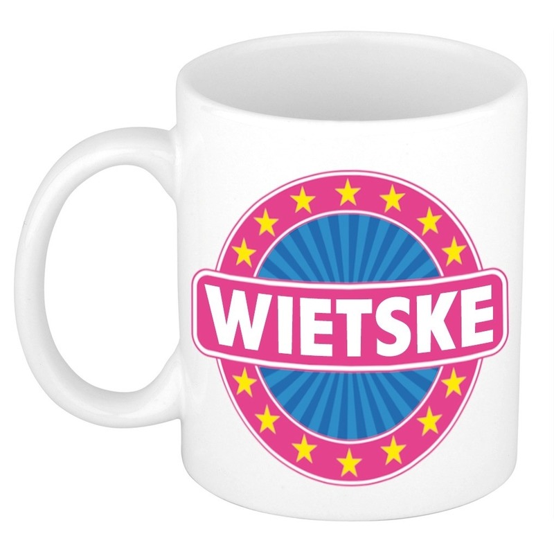 Wietske naam koffie mok beker 300 ml